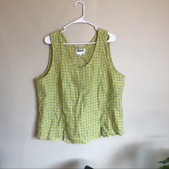 Flax Tops - FLAX Linen Tank Top